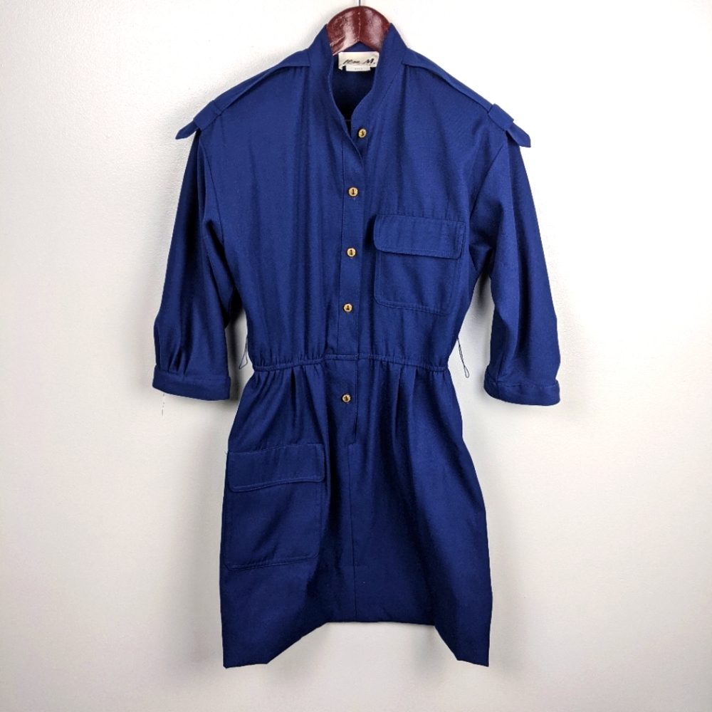 Isle M. | Vintage Navy Blue  Dress size 6